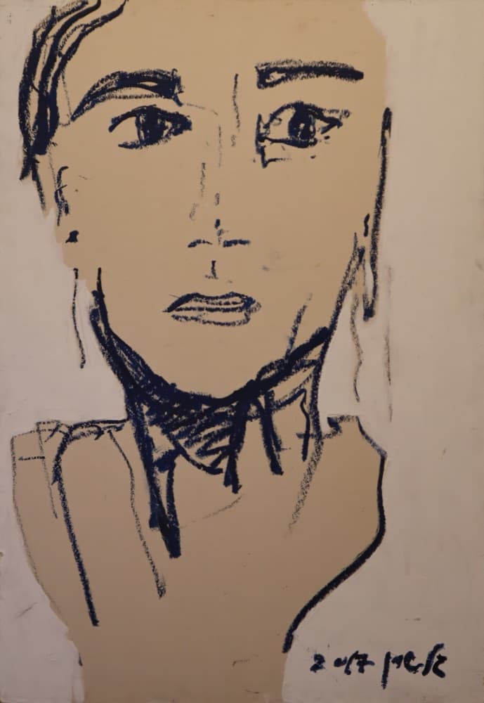 One Line Face I, 2016