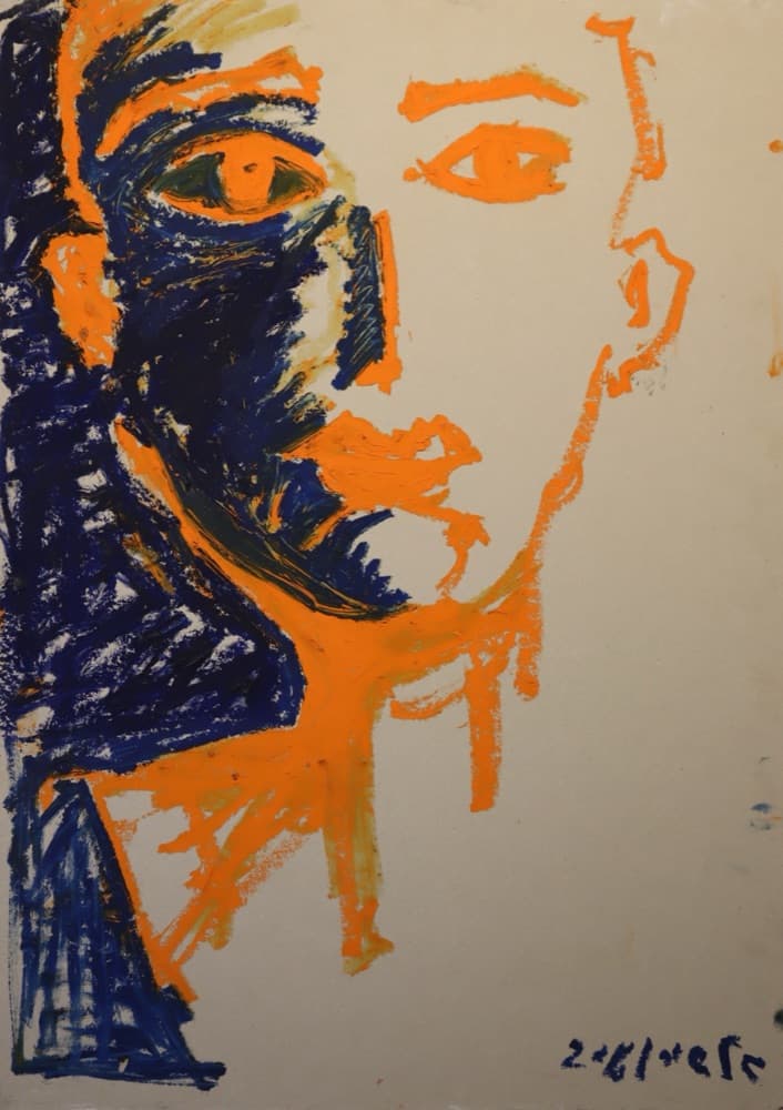 One Line Face III, 2016